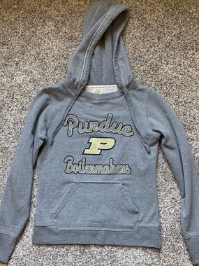 Women's Gray Hoodie Sweatshirt
